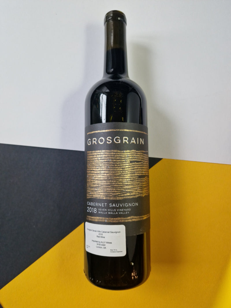 Grosgrain, Seven Hills Cabernet Sauvignon 2018