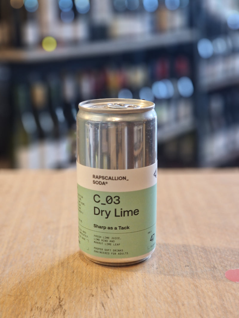Rapscallion Soda, Dry Lime