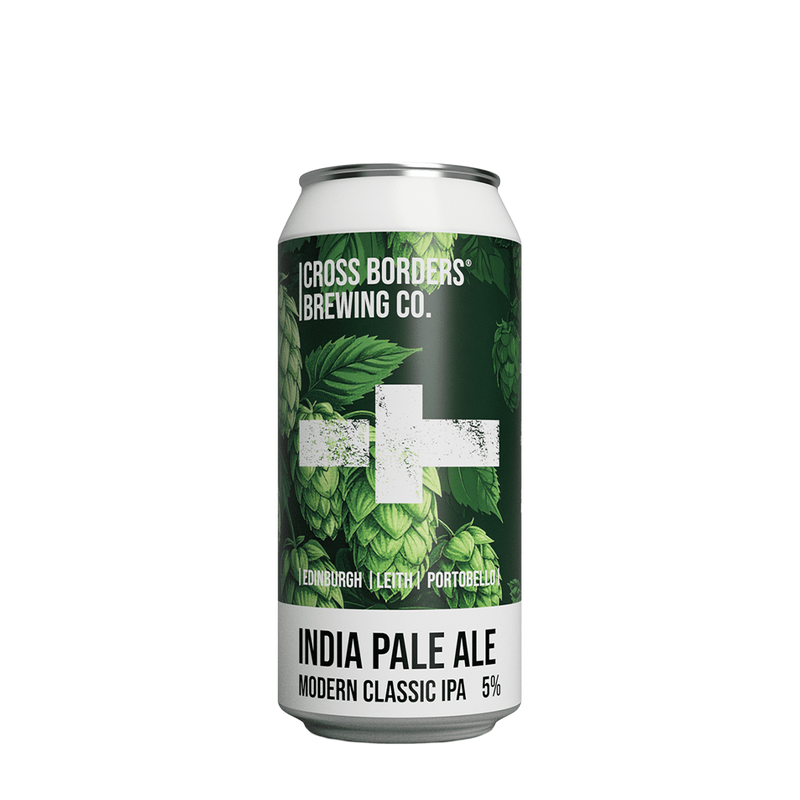 Cross Borders Brewing Co, India Pale Ale 440ml Can