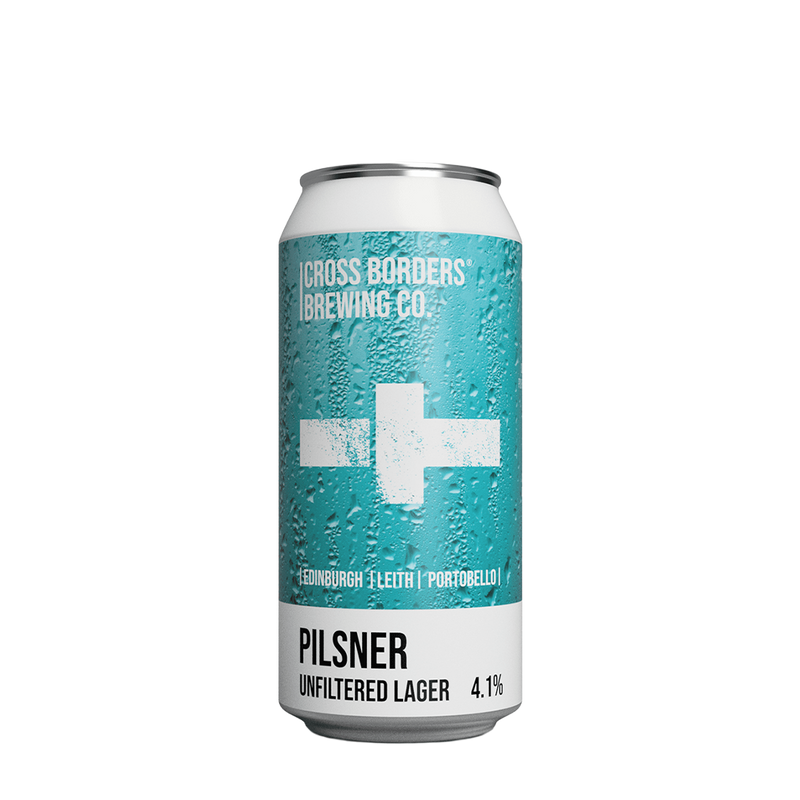 Cross Border Brewing Co, Pilsner (Gluten Free) 440ml Can