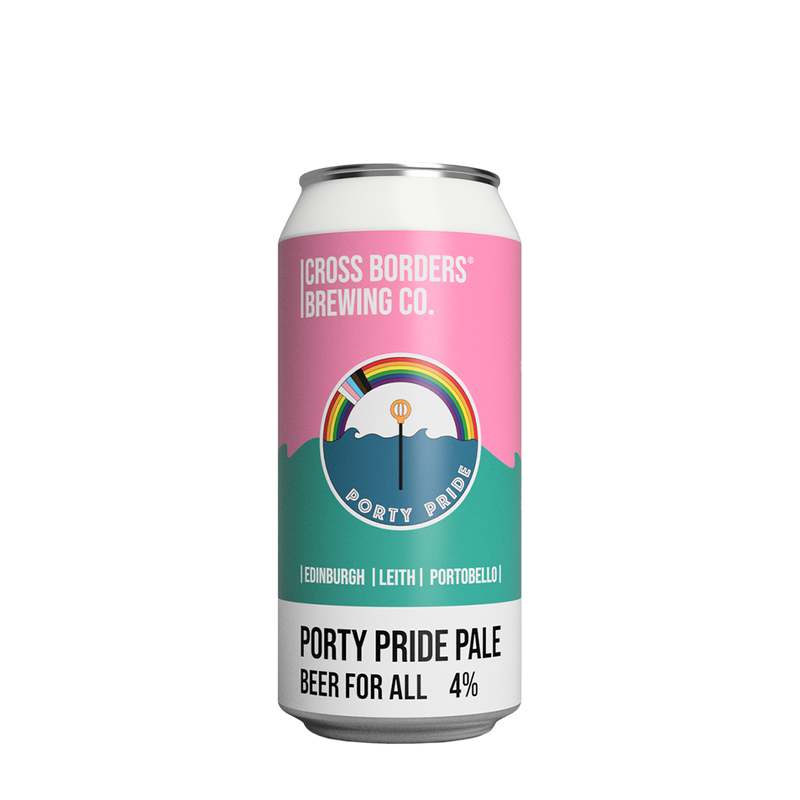 Cross Borders Brewing Co, Porty Pride Pale 440ml Can