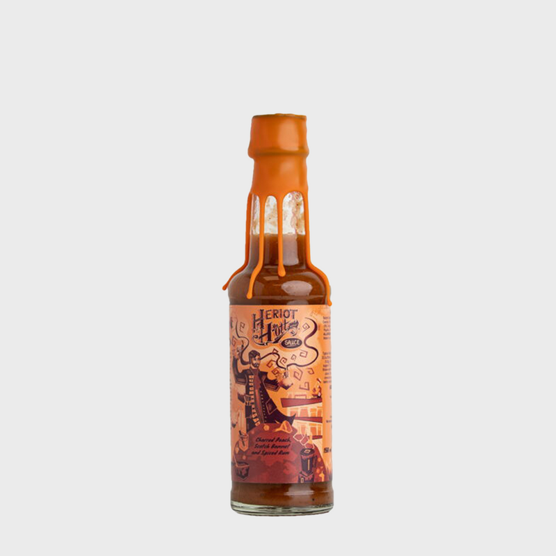 Heriot Hott Sauces, Charred Peach, Scotch Bonnet & Spiced Rum