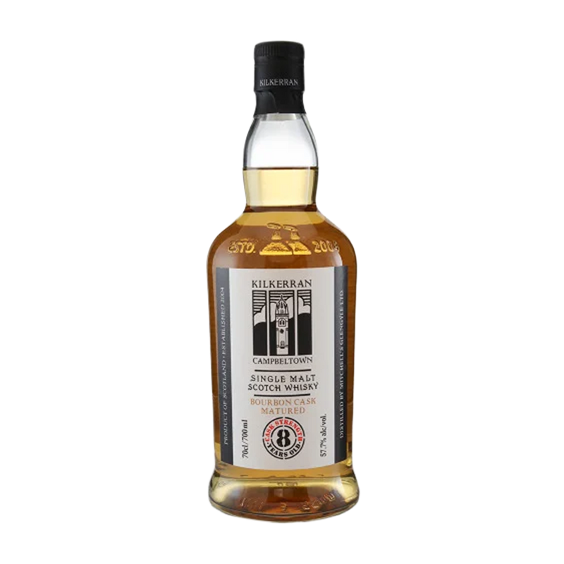 Glengyle Distllers, Kilkerran 8 Year Old Bourbon 2026 Release 57.7% 70cl