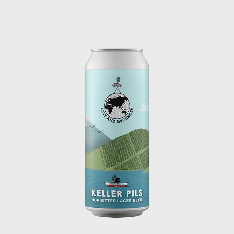Lost and Grounded Brewers, Keller Pils 4.8% 440ml
