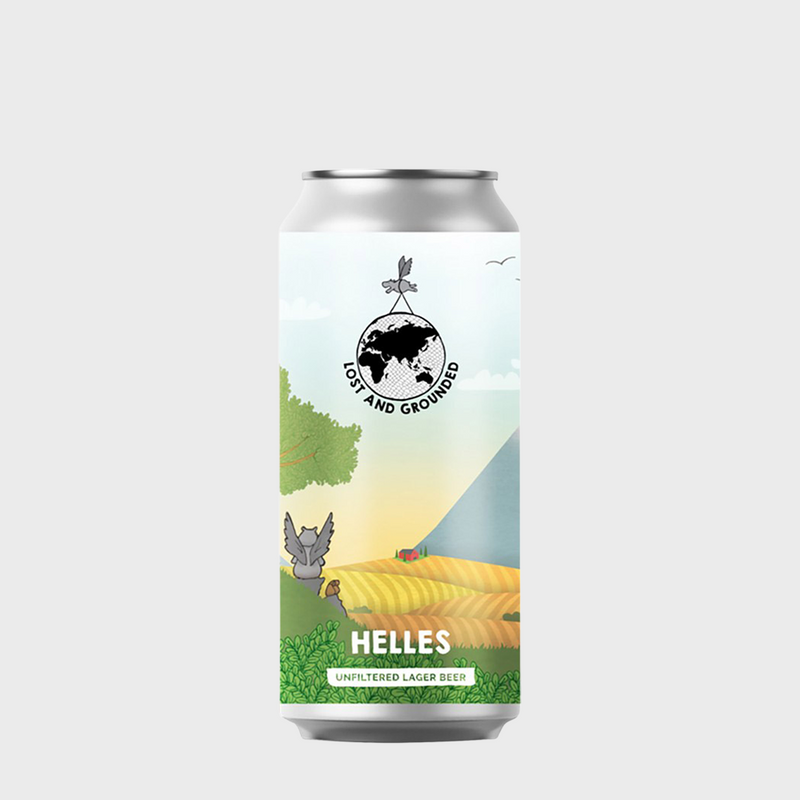 Lost and Grounded Brewers, Helles 4.4% 440ml