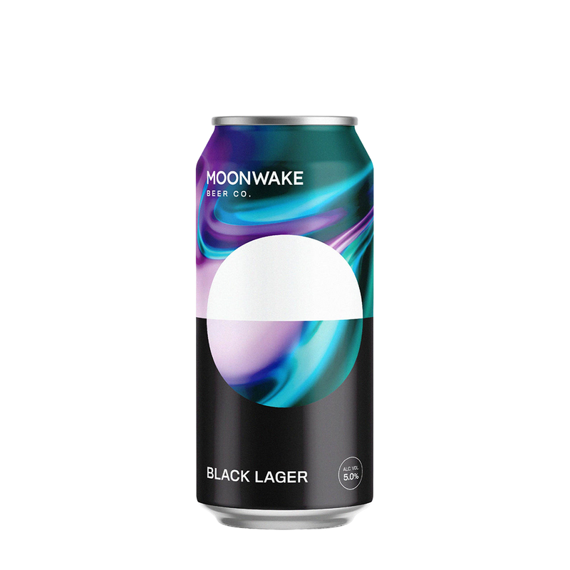 Moonwake Beer Co, Black Lager 5.0% 440ml