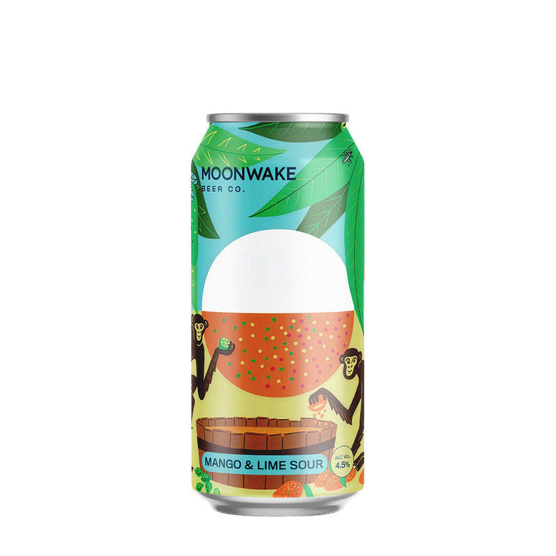 Moonwake Beer Co, Mango & Lime Sour 4.5% 440ml