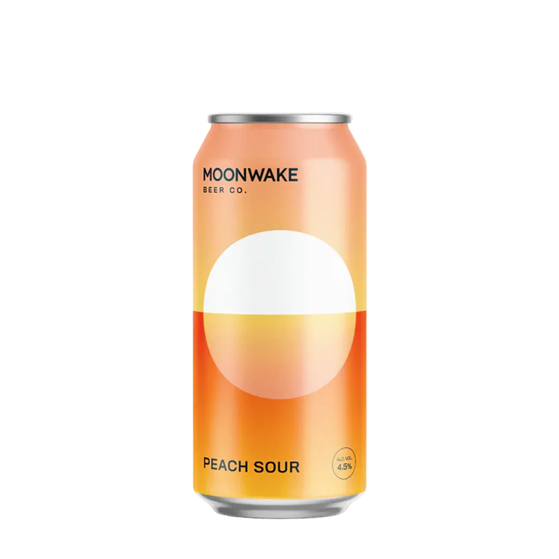 Moonwake Beer Co, Peach Sour 4.5% 440ml