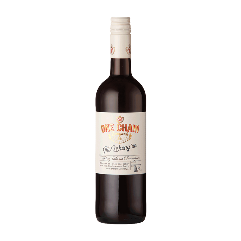 One Chain Vineyards, The Wrong Un Shiraz/Cabernet