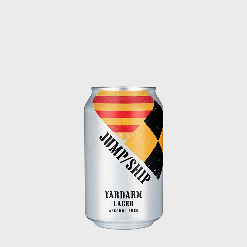 Jump Ship Brewing, Yardarm Lager 0.5% ABV